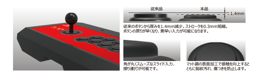 株式会社 HORI | リアルアーケードPro.V HAYABUSA for Nintendo