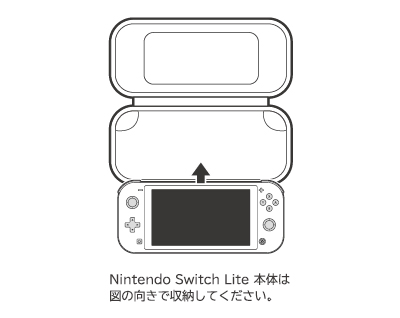 株式会社 HORI | スリムハードポーチ for Nintendo Switch Lite ブルー