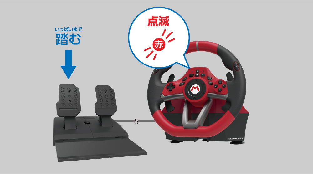 メール便に限り送料無料！！ マリオカートレーシングホイールDX - その他