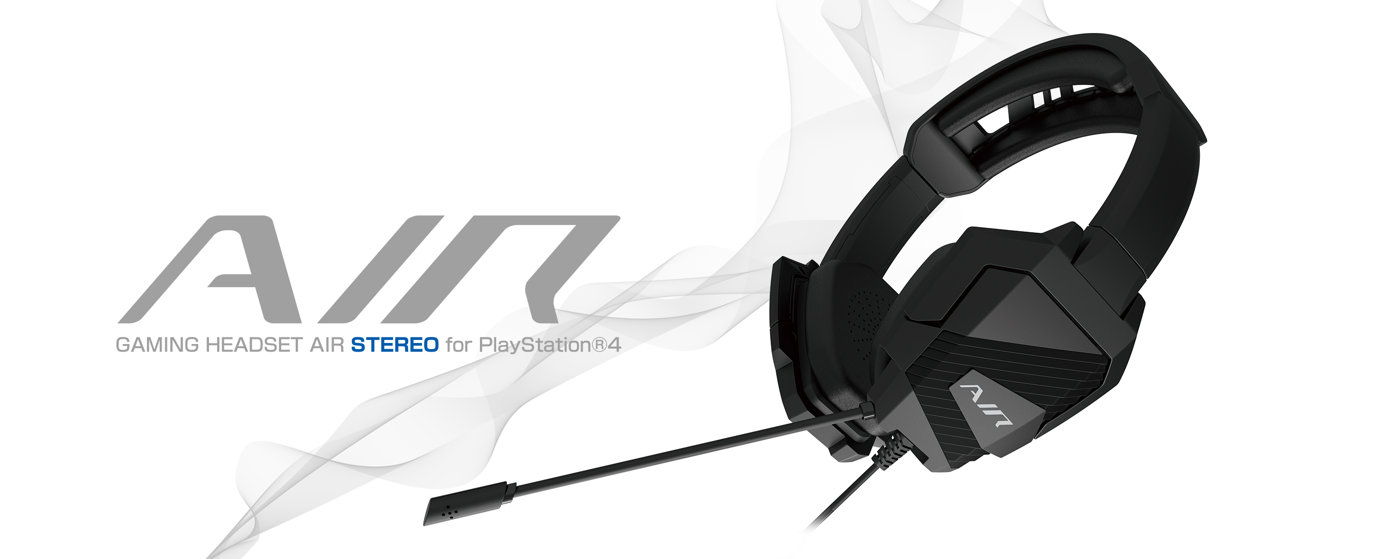 株式会社 HORI | ゲーミングヘッドセットAIR STEREO for PlayStation®4 BLACK