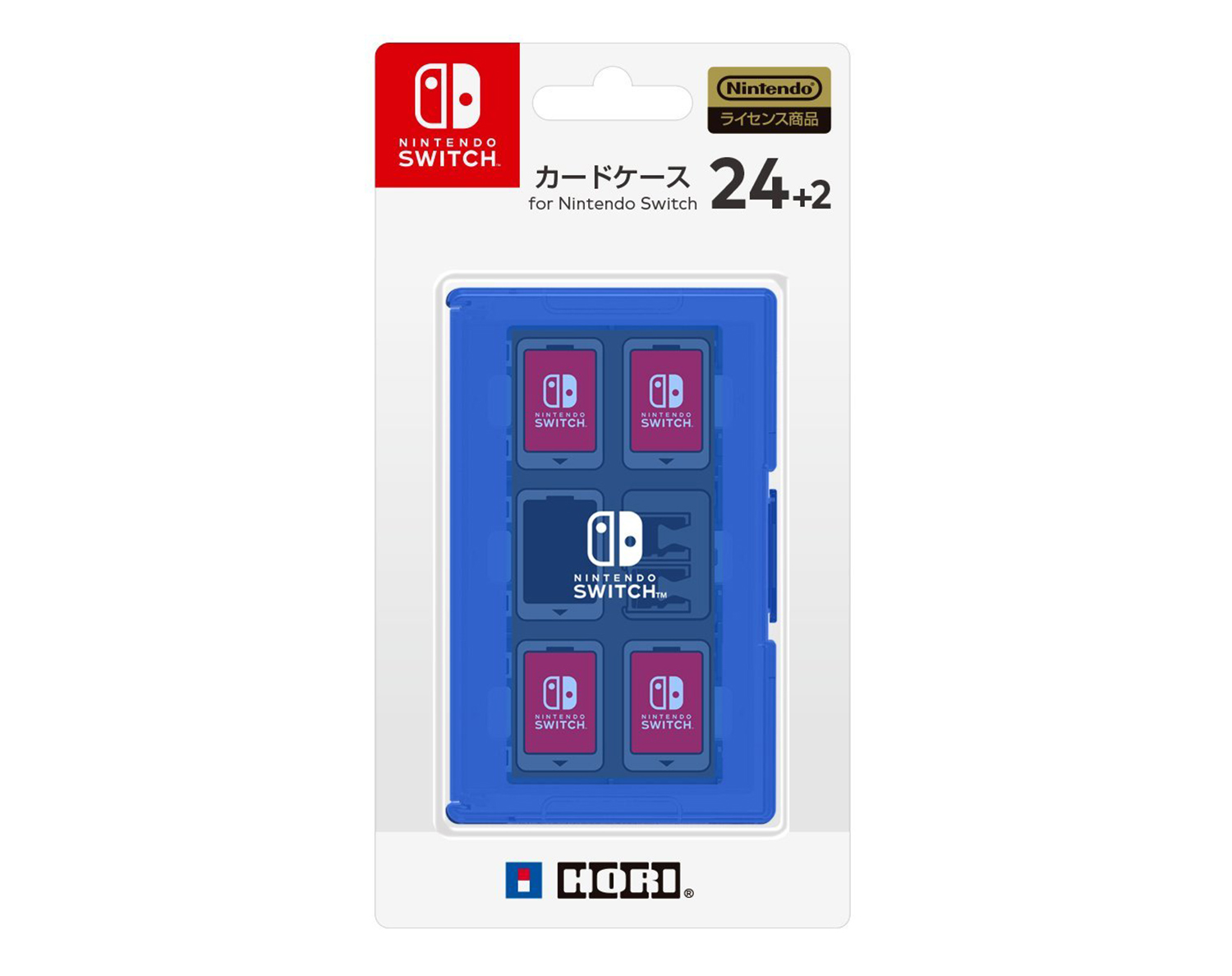 株式会社 HORI | カードケース24+2 for Nintendo Switch ブルー