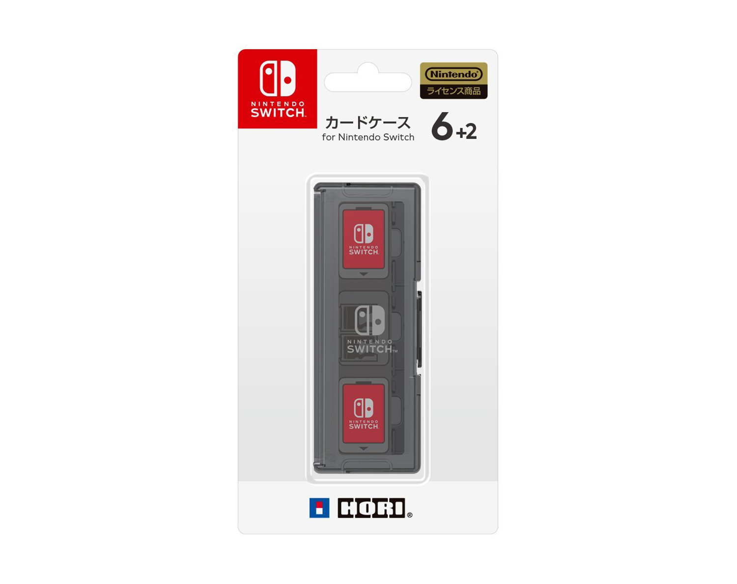 株式会社 HORI | カードケース6+2 for Nintendo Switch ブラック