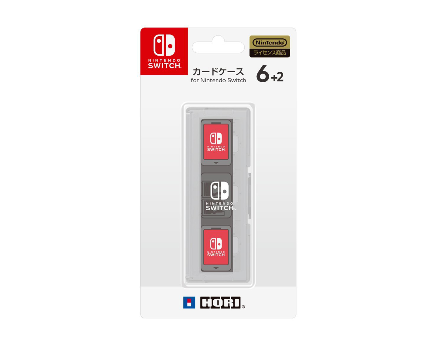 株式会社 HORI | カードケース6+2 for Nintendo Switch ホワイト
