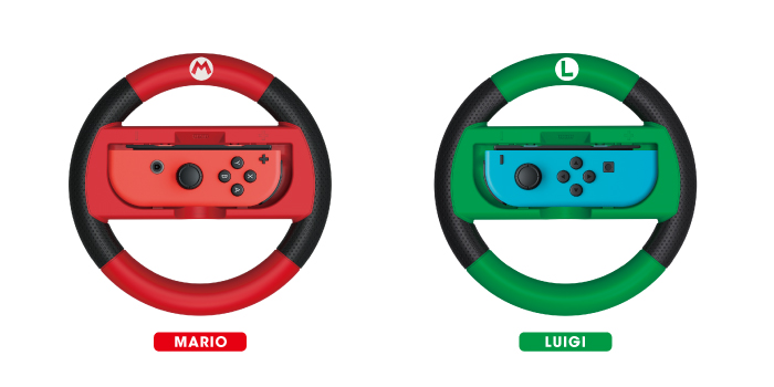 株式会社 HORI | マリオカート8DX Joy-Conハンドル for Nintendo Switch マリオ
