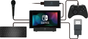株式会社 Hori テーブルモード専用 ポータブルusbハブスタンド For Nintendo Switch